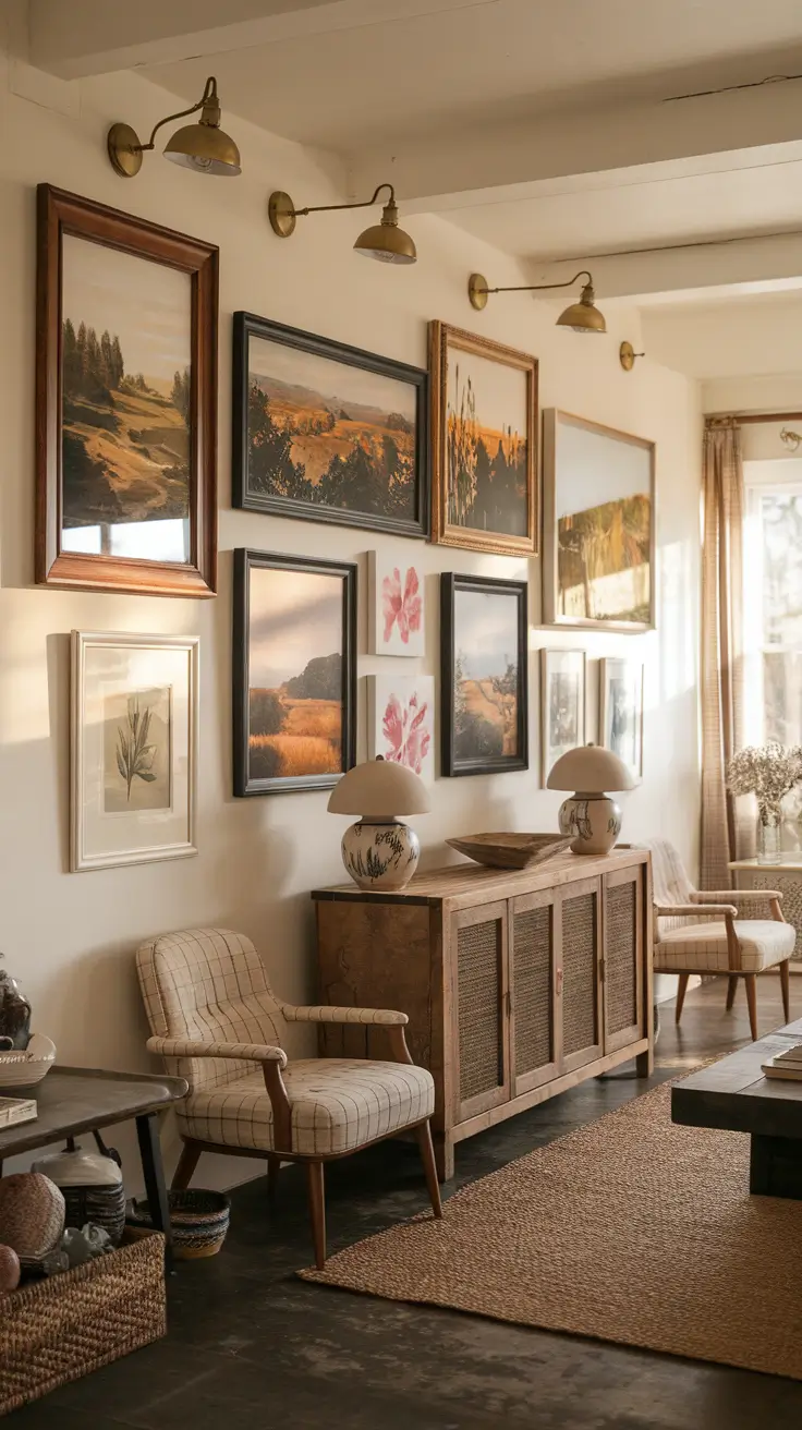 Wall Art for Living Room Ideas 2026: Modern, Vintage & Creative Decor