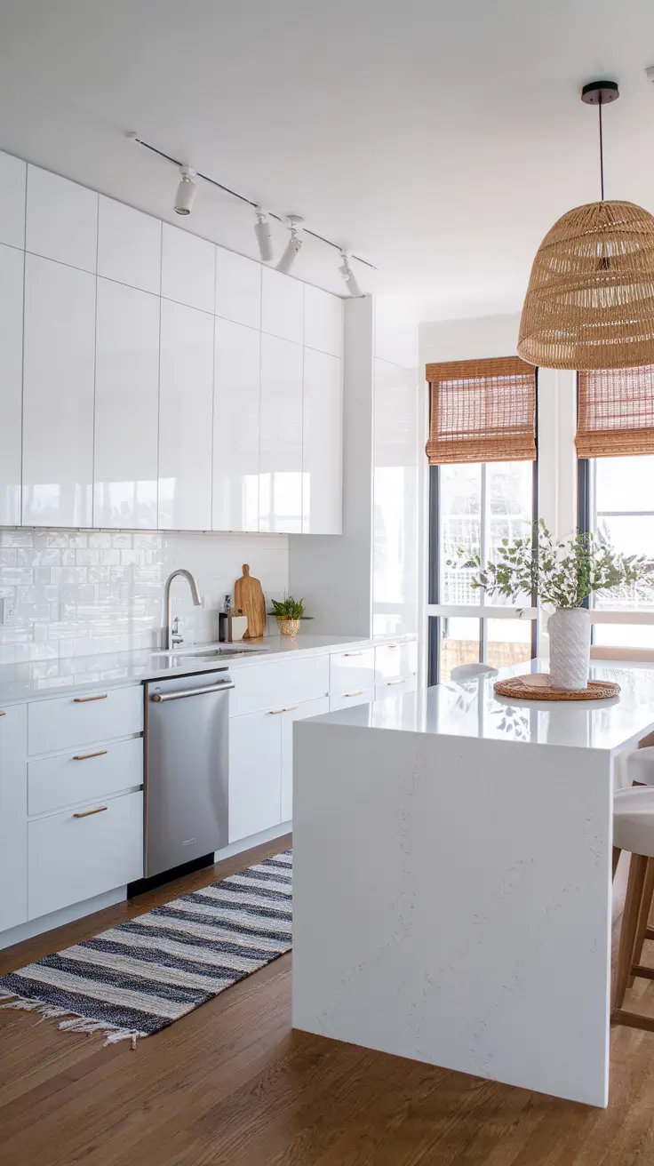 White Kitchen Cabinets Ideas 2026 – Modern, Rustic & Timeless Designs