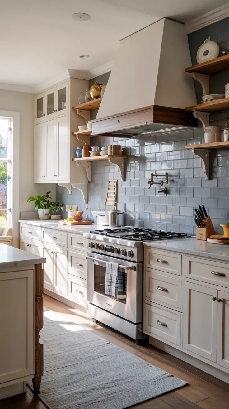 White Kitchen Cabinets Ideas 2026 – Modern, Rustic & Timeless Designs