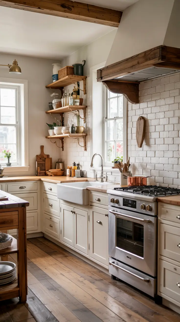 White Kitchen Cabinets Ideas 2026 – Modern, Rustic & Timeless Designs