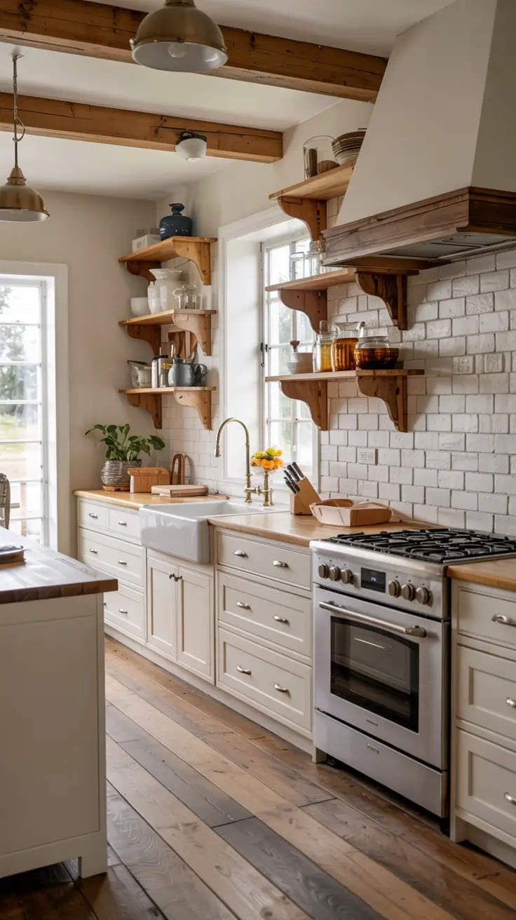 White Kitchen Cabinets Ideas 2026 – Modern, Rustic & Timeless Designs
