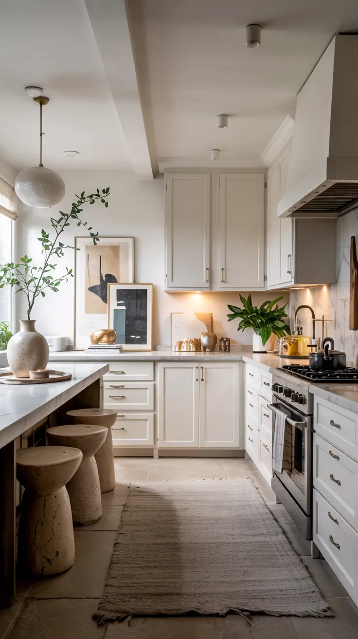 White Kitchen Cabinets Ideas 2026 – Modern, Rustic & Timeless Designs