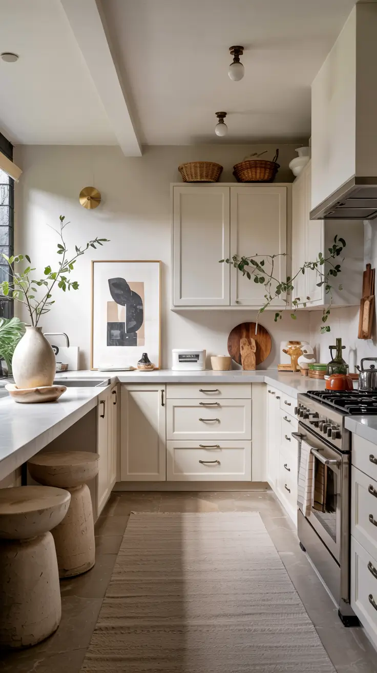 White Kitchen Cabinets Ideas 2026 – Modern, Rustic & Timeless Designs