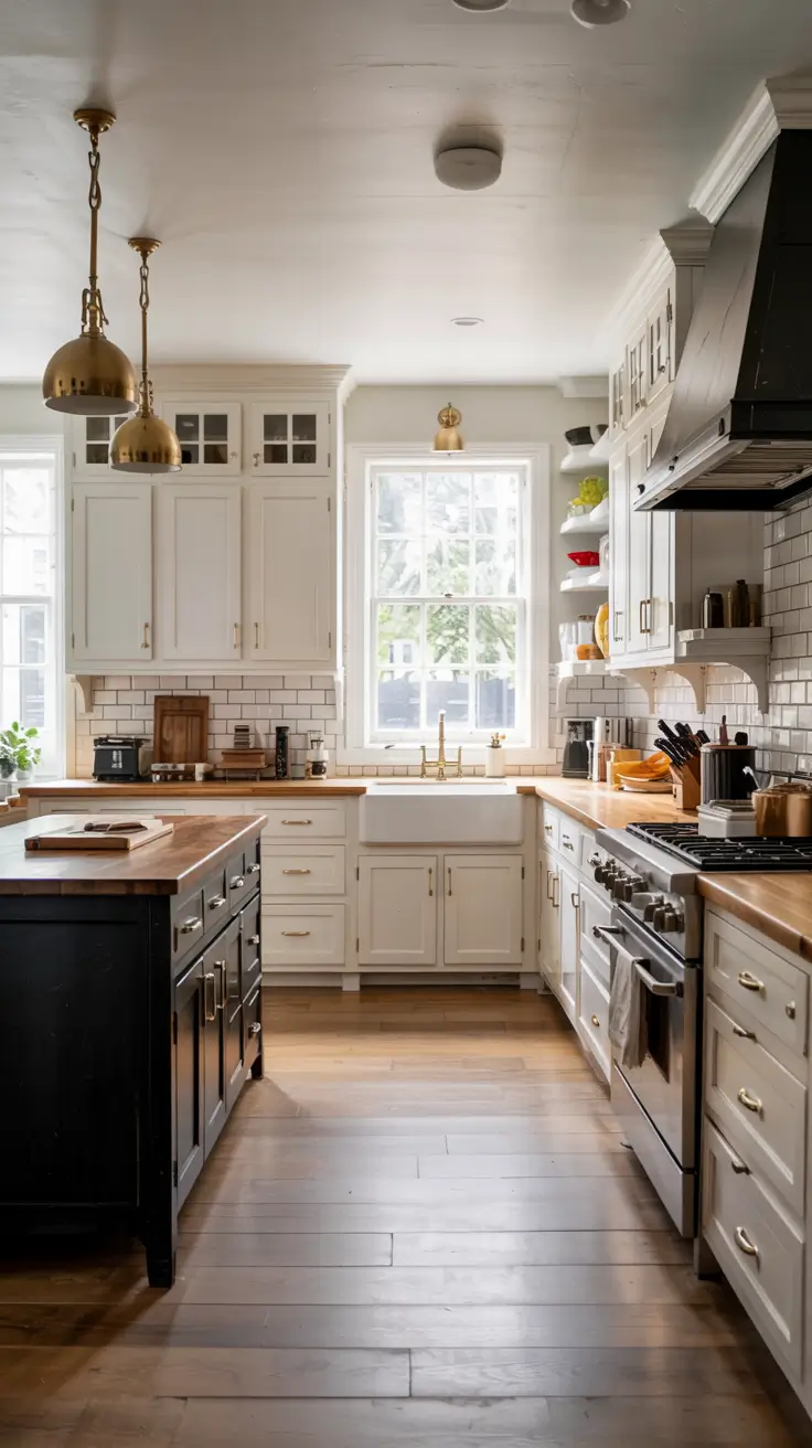 White Kitchen Cabinets Ideas 2026 – Modern, Rustic & Timeless Designs