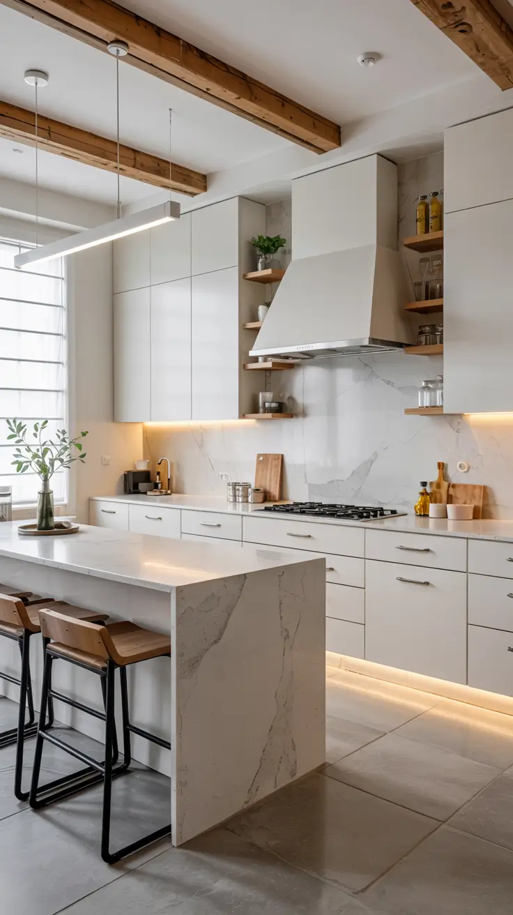 White Kitchen Cabinets Ideas 2026 – Modern, Rustic & Timeless Designs