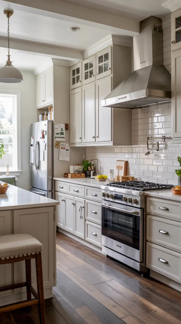 White Kitchen Cabinets Ideas 2026 – Modern, Rustic & Timeless Designs