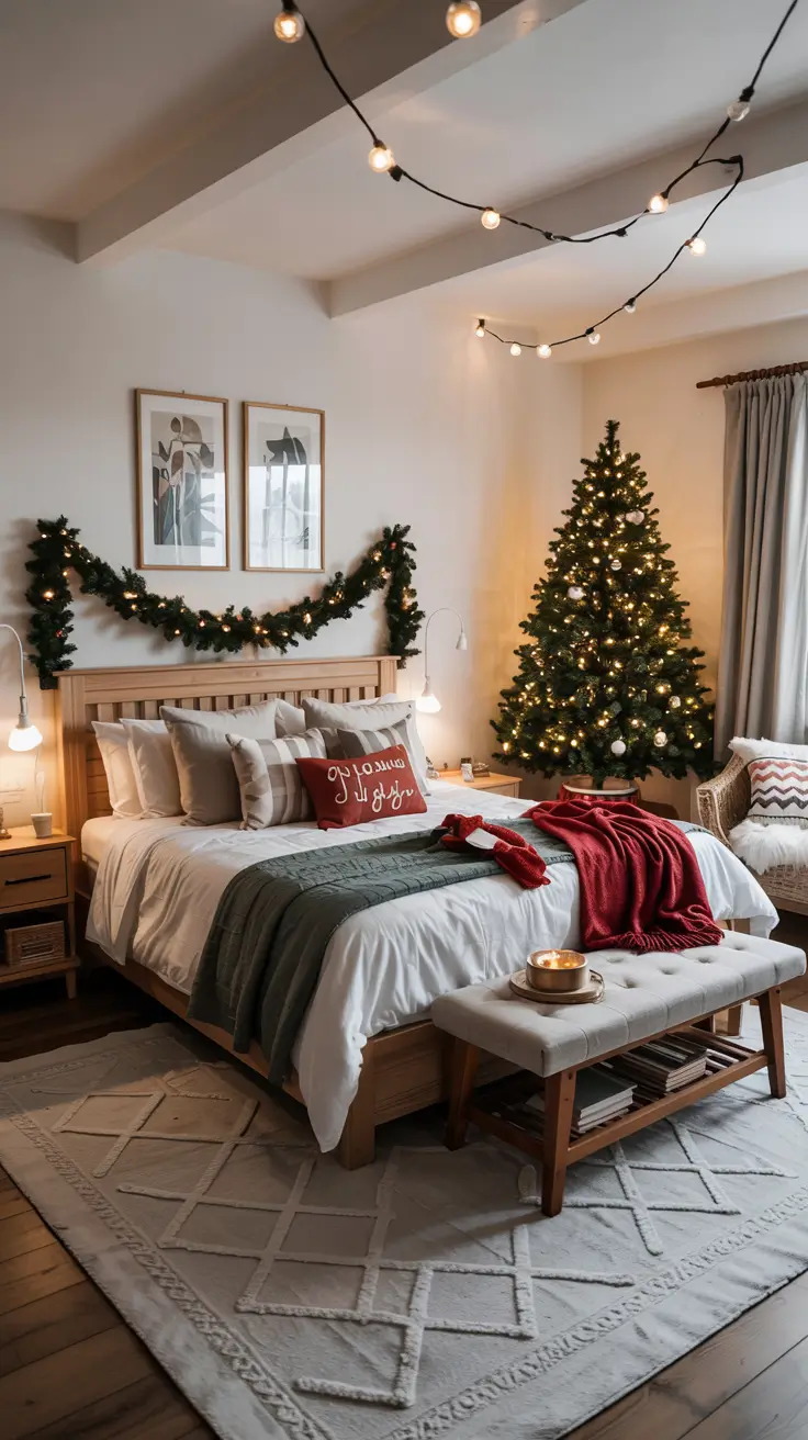Best Xmas Bedroom Decor Ideas 2026: Cozy Holiday Designs for Every Style