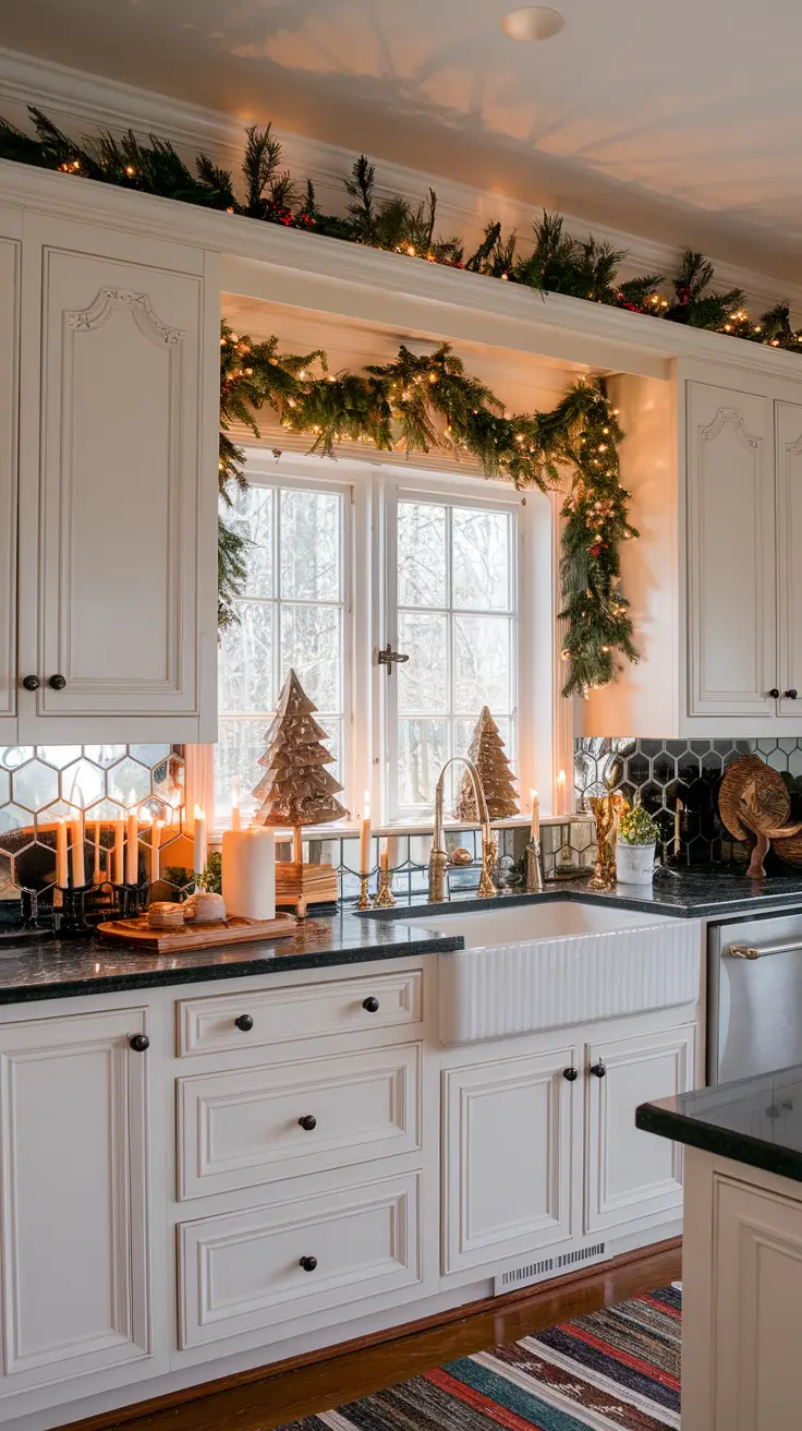 Best Xmas Kitchen Decor Inspo 2026: Modern & Farmhouse Holiday