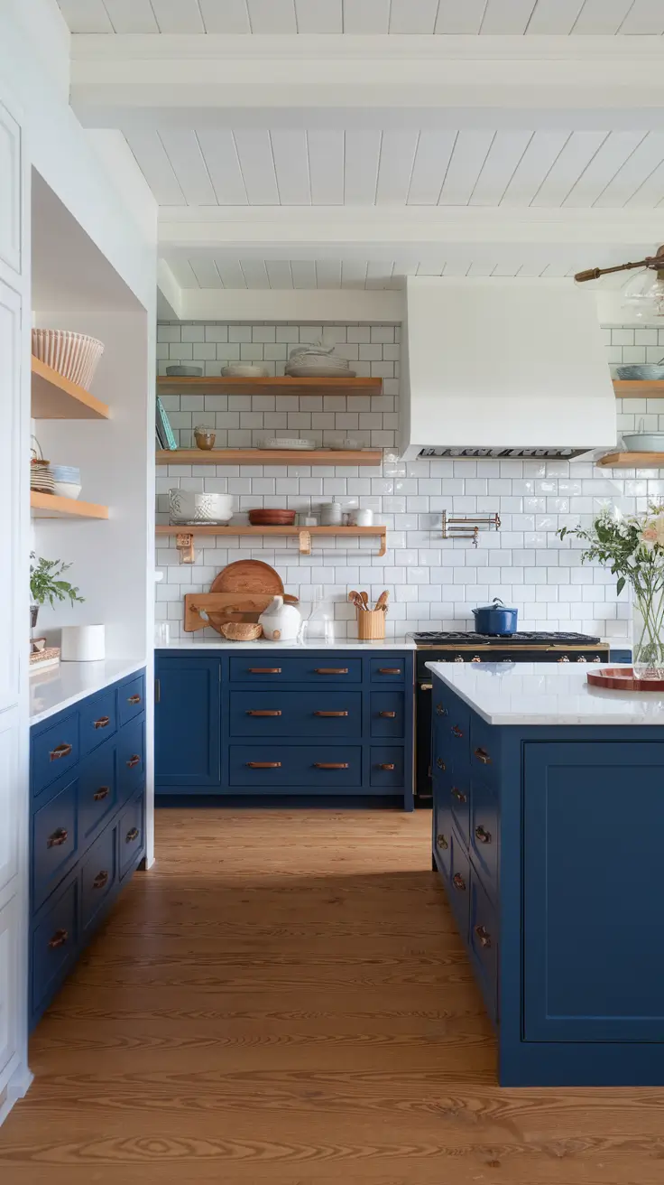Blues Kitchen Ideas 2026: Modern & Stylish Blue Kitchen Designs
