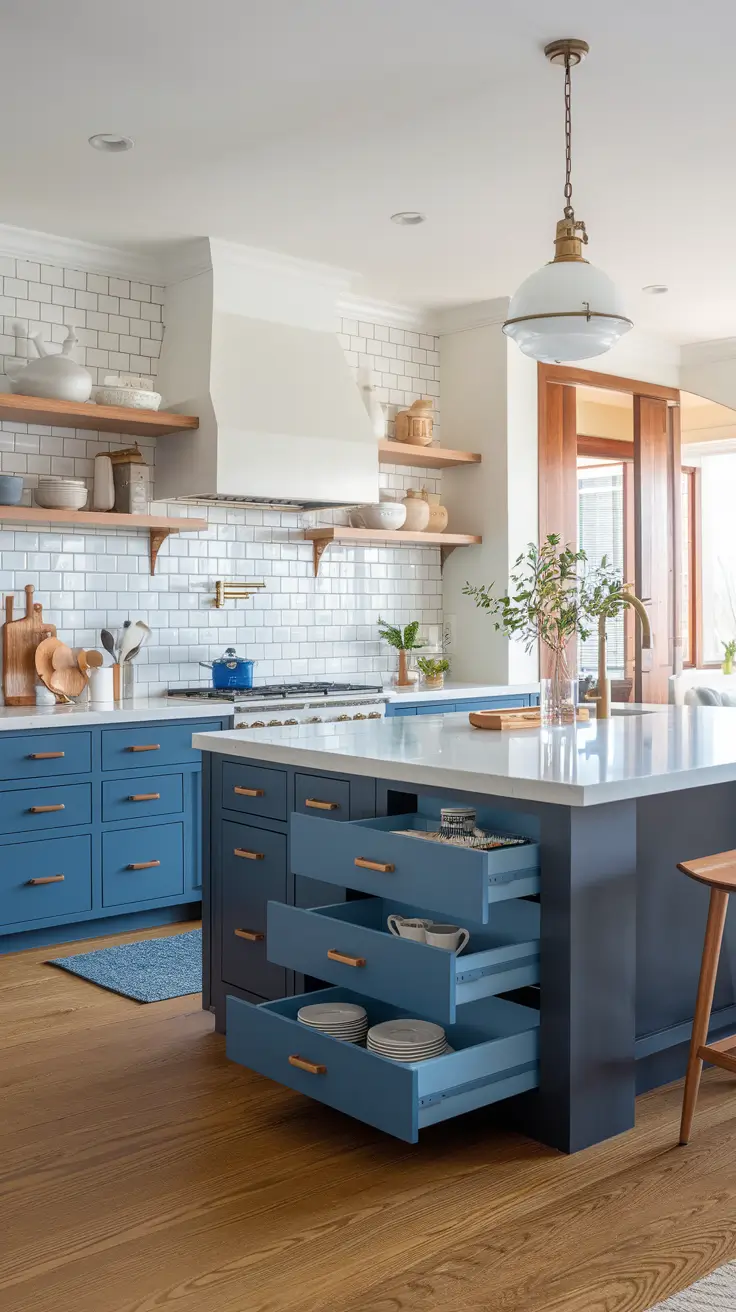 Blues Kitchen Ideas 2026: Modern & Stylish Blue Kitchen Designs