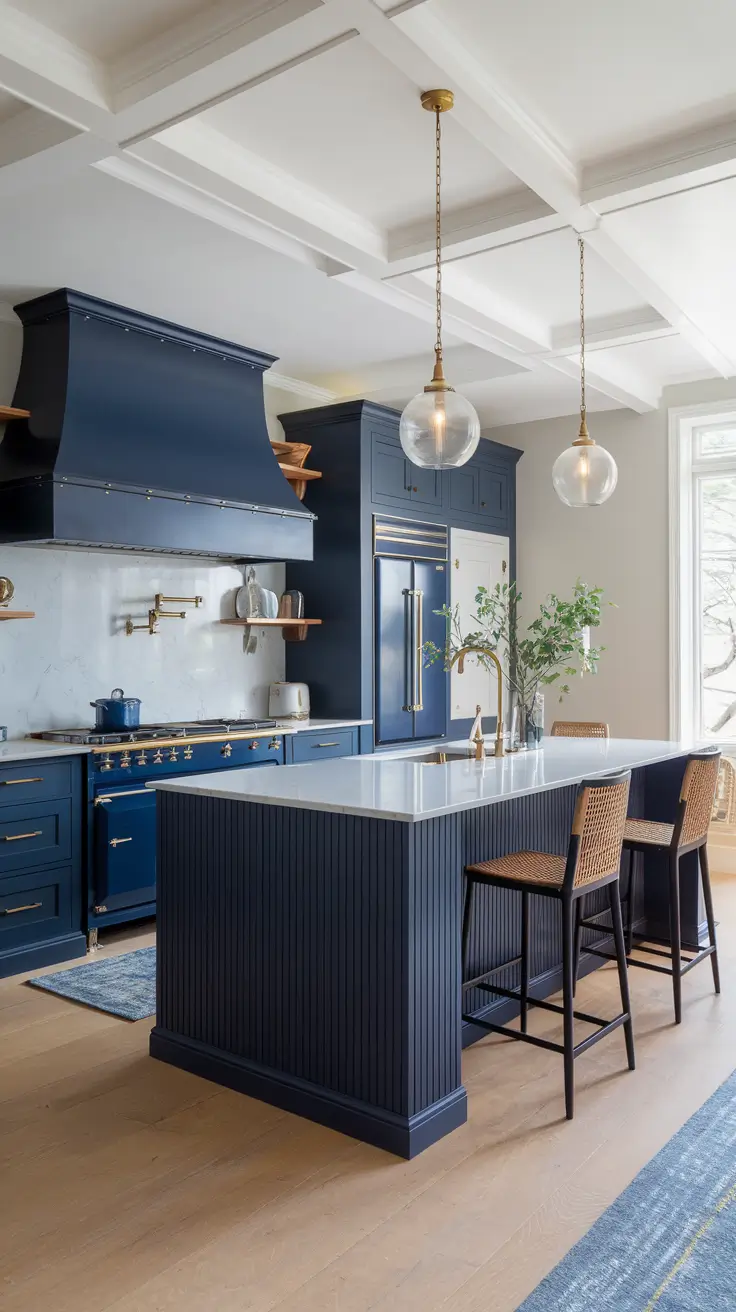Blues Kitchen Ideas 2026: Modern & Stylish Blue Kitchen Designs