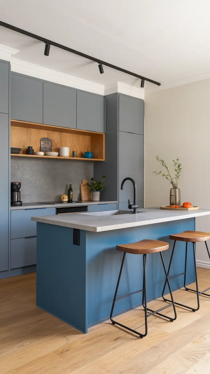 Blues Kitchen Ideas 2026: Modern & Stylish Blue Kitchen Designs