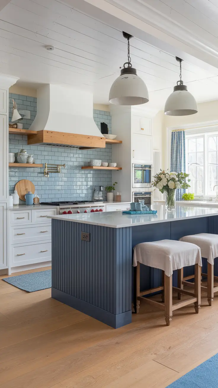 Blues Kitchen Ideas 2026: Modern & Stylish Blue Kitchen Designs