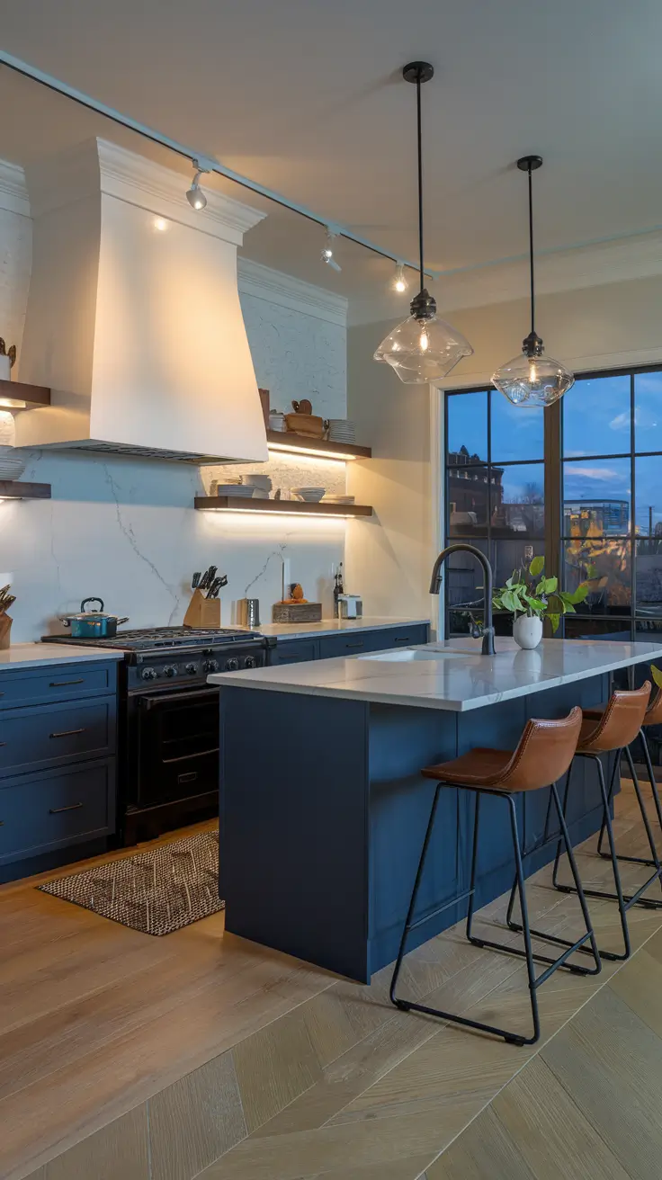 Blues Kitchen Ideas 2026: Modern & Stylish Blue Kitchen Designs