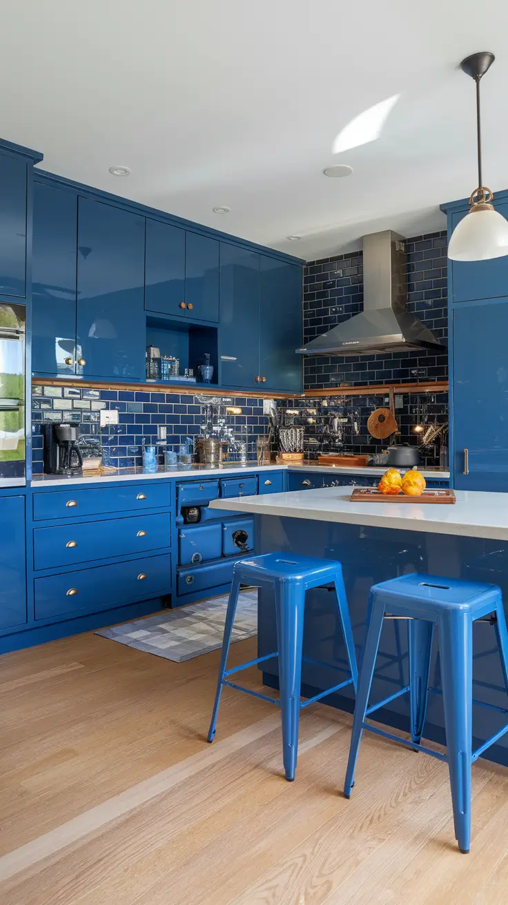 Blues Kitchen Ideas 2026: Modern & Stylish Blue Kitchen Designs