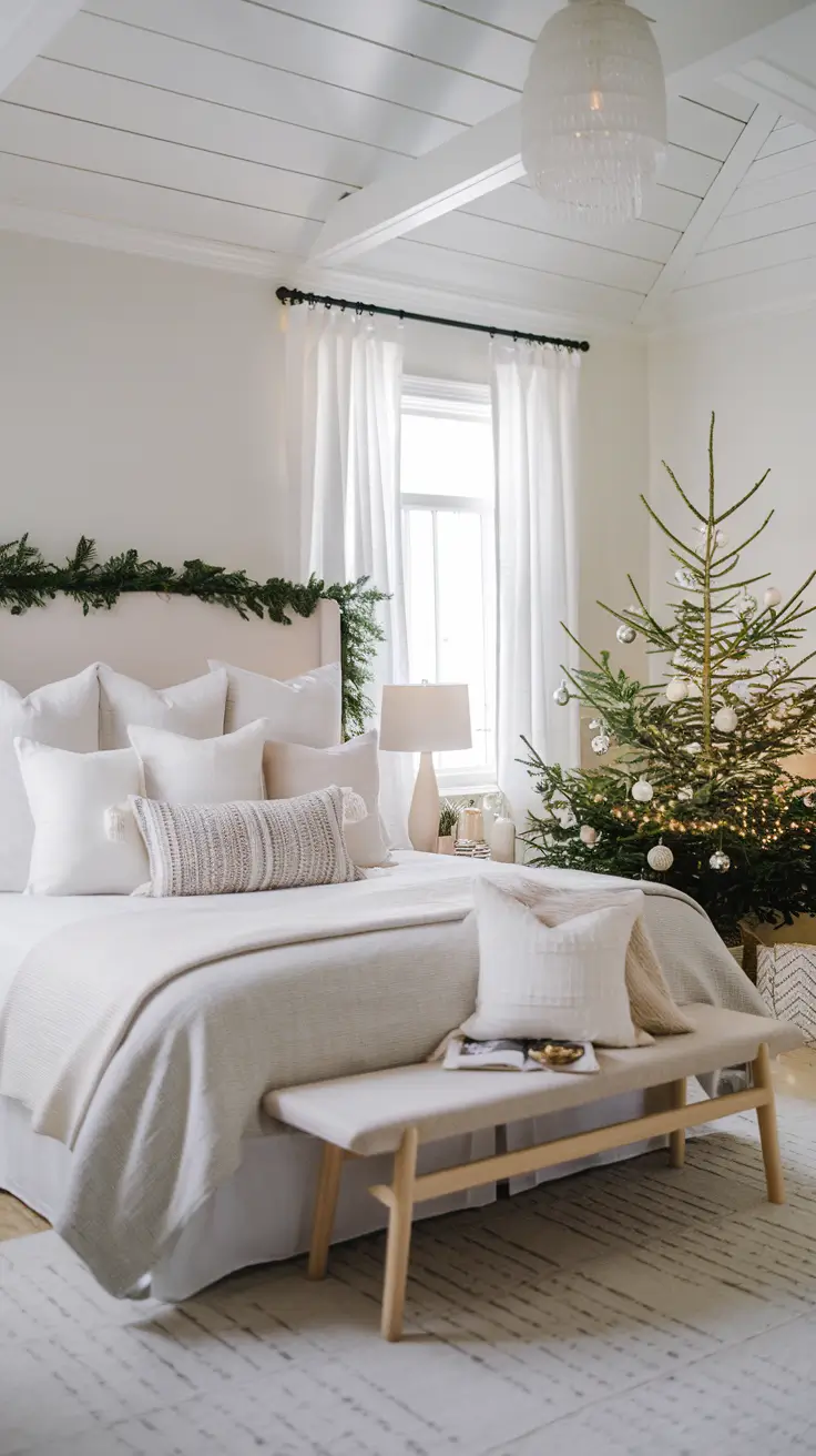 Christmas Bedroom Decor Ideas 2026: Cozy, Elegant & Trendy Styles