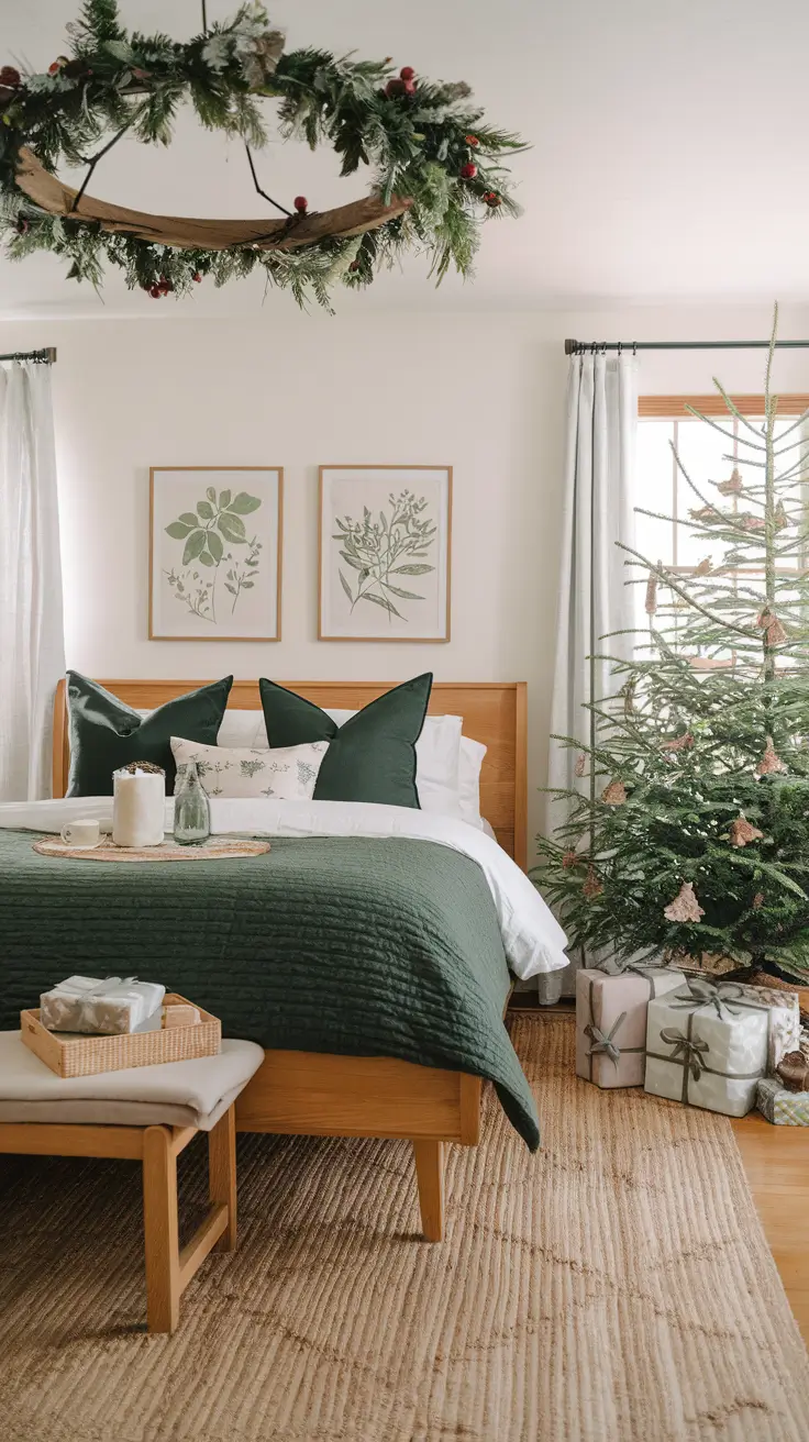 Christmas Bedroom Decor Ideas 2026: Cozy, Elegant & Trendy Styles