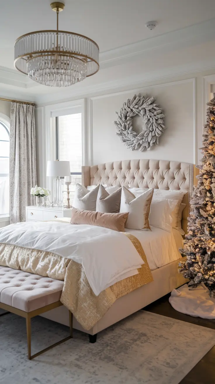 Christmas Bedroom Decor Ideas 2026: Cozy, Elegant & Trendy Styles
