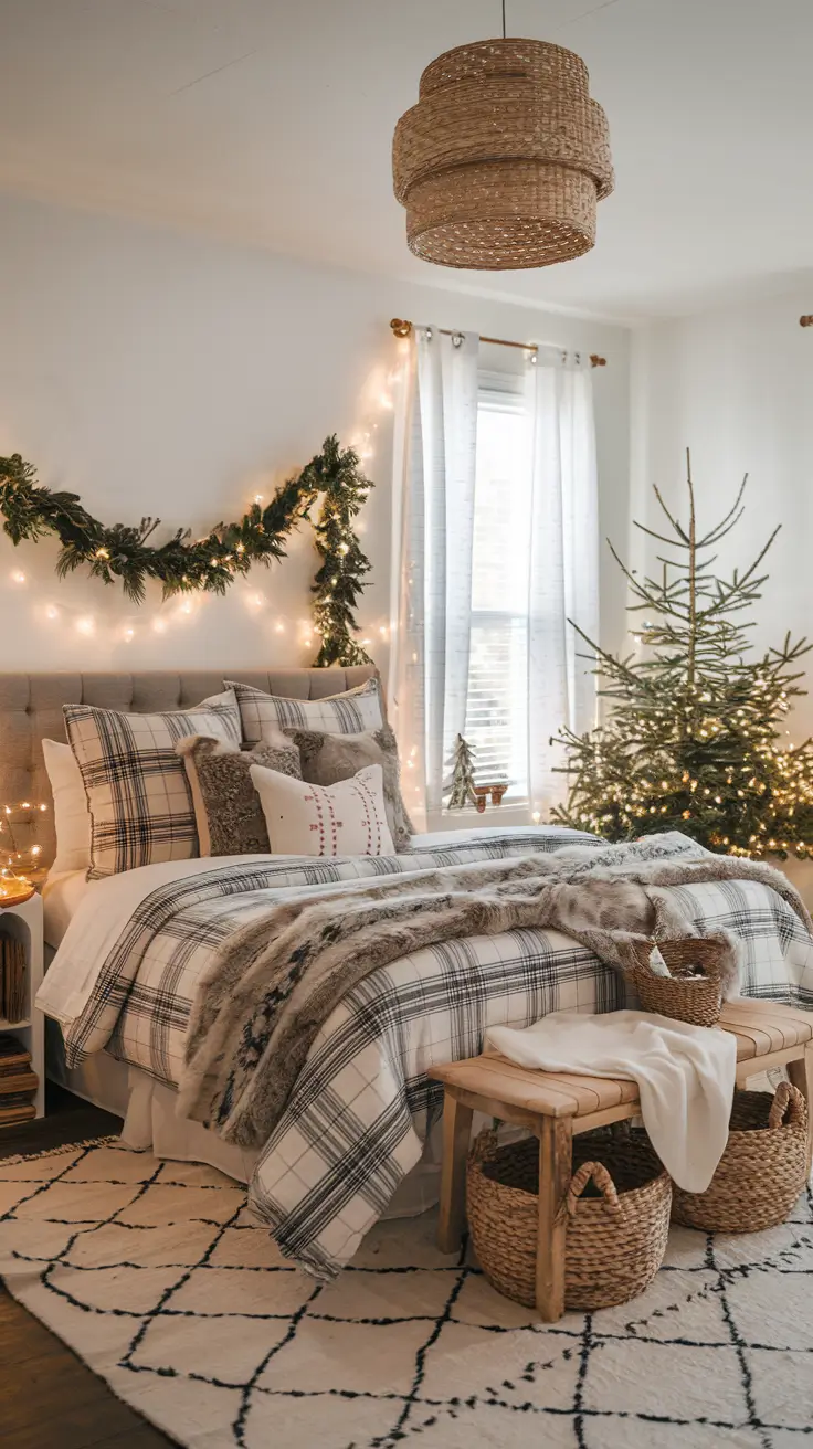 Christmas Bedroom Decor Ideas 2026: Cozy, Elegant & Trendy Styles