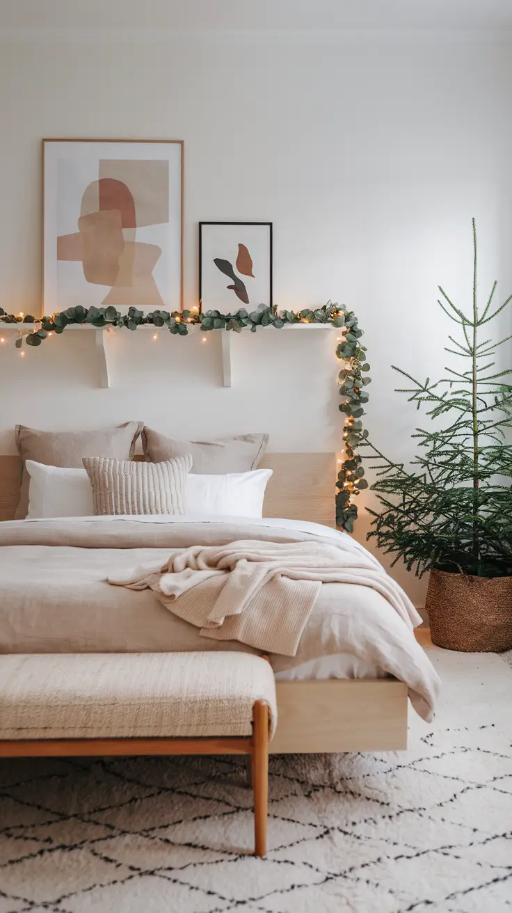 Christmas Bedroom Decor Ideas 2026: Cozy, Elegant & Trendy Styles