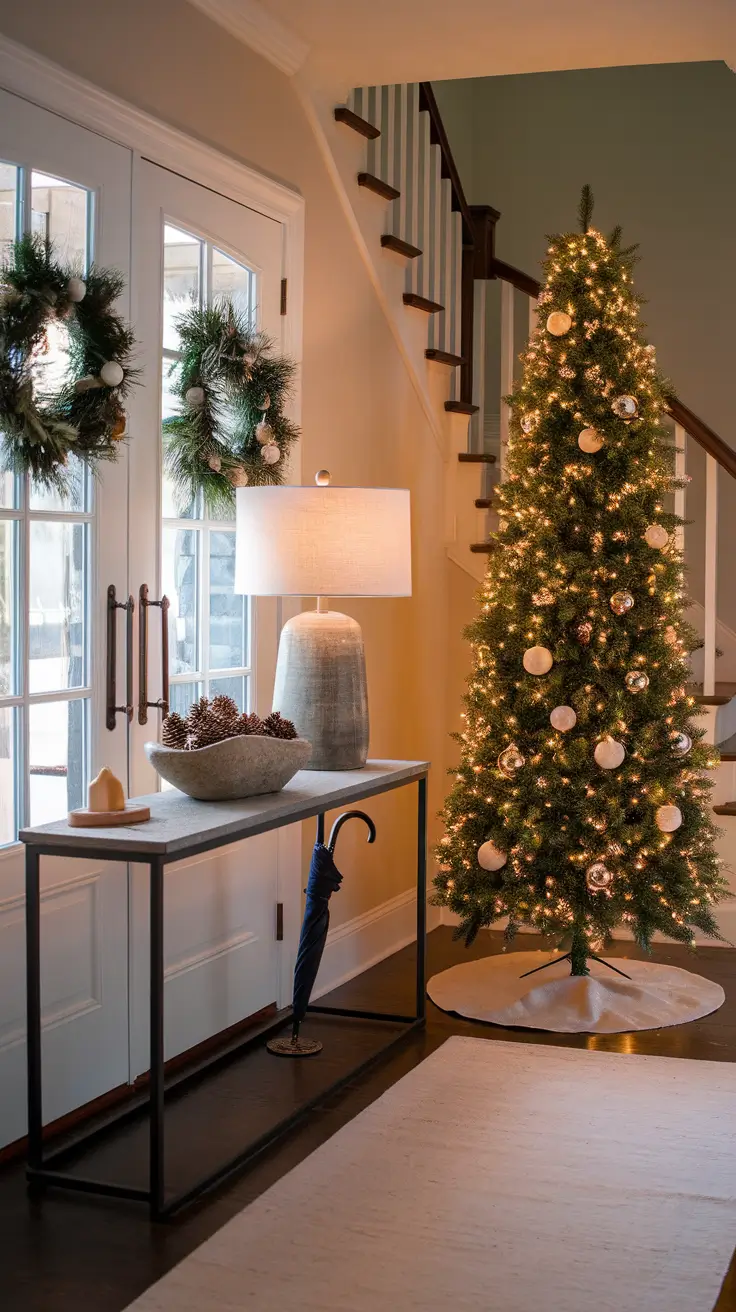 Christmas Entryway Ideas 2026 for a Festive First Impression