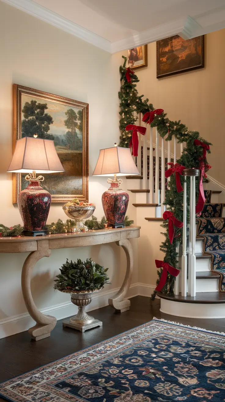 Christmas Entryway Ideas 2026 for a Festive First Impression