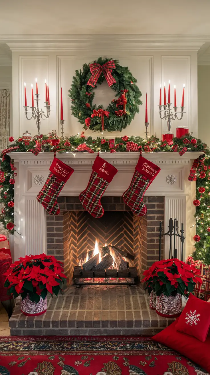 Christmas Fireplace Decor Ideas 2026: Cozy & Elegant Holiday Inspiration