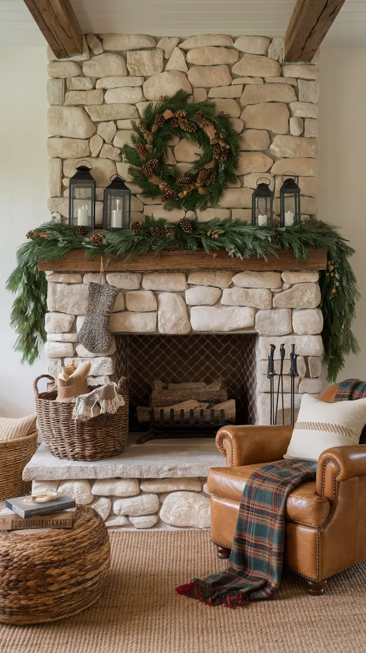 Christmas Fireplace Decor Ideas 2026: Cozy & Elegant Holiday Inspiration