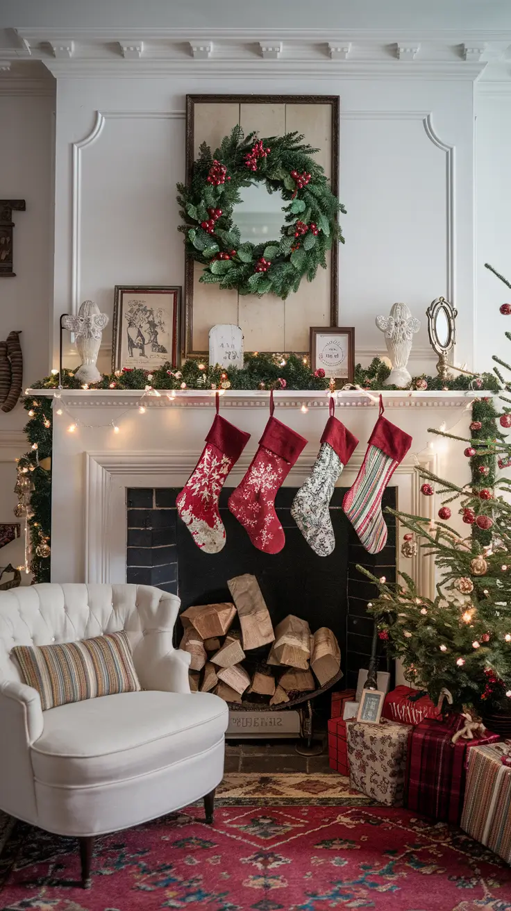 Christmas Fireplace Decor Ideas 2026: Cozy & Elegant Holiday Inspiration