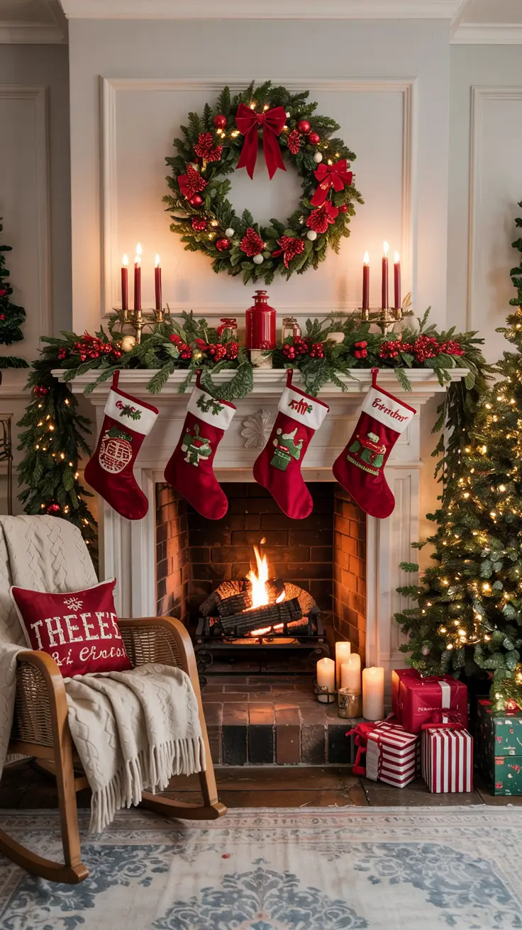 Christmas Fireplace Decor Ideas 2026: Cozy & Elegant Holiday Inspiration