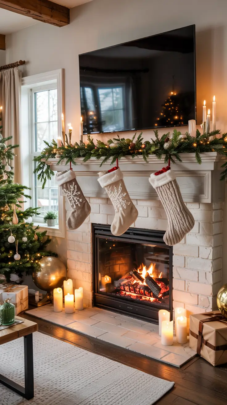 Christmas Fireplace Decor Ideas 2026: Cozy & Elegant Holiday Inspiration