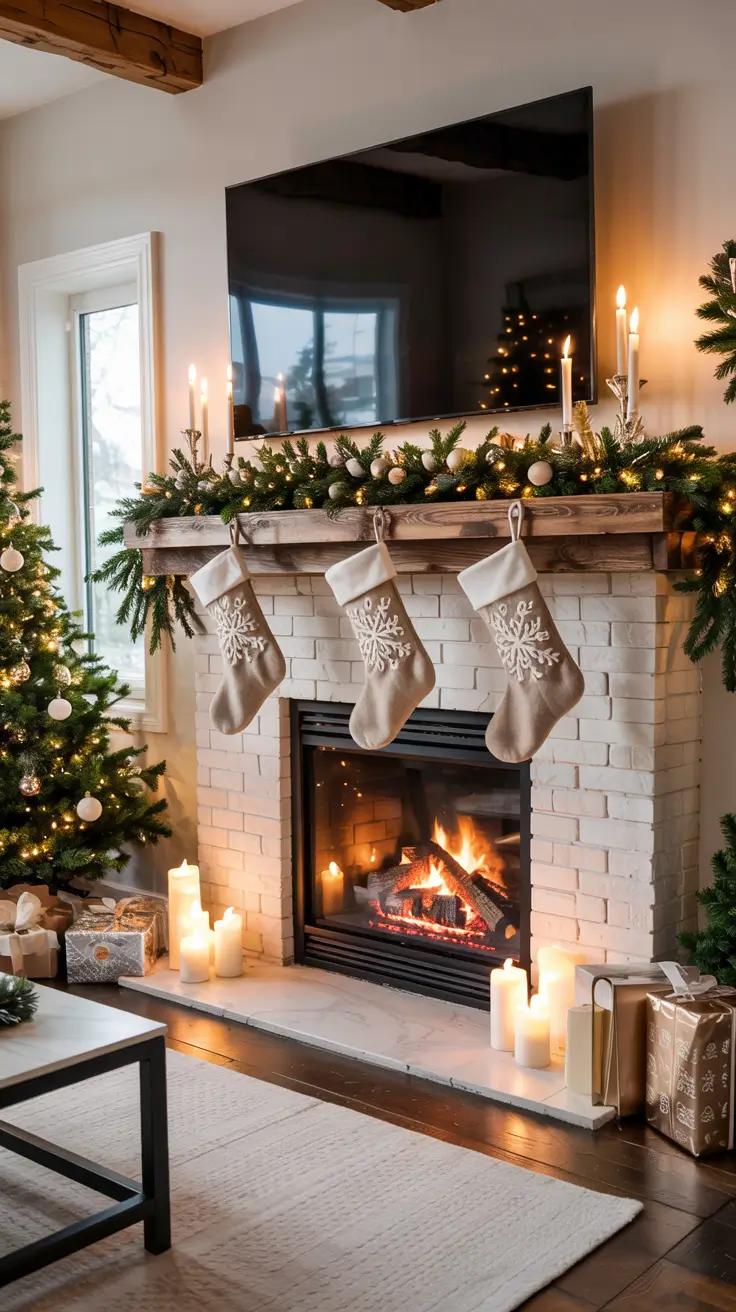 Christmas Fireplace Decor Ideas 2026: Cozy & Elegant Holiday Inspiration