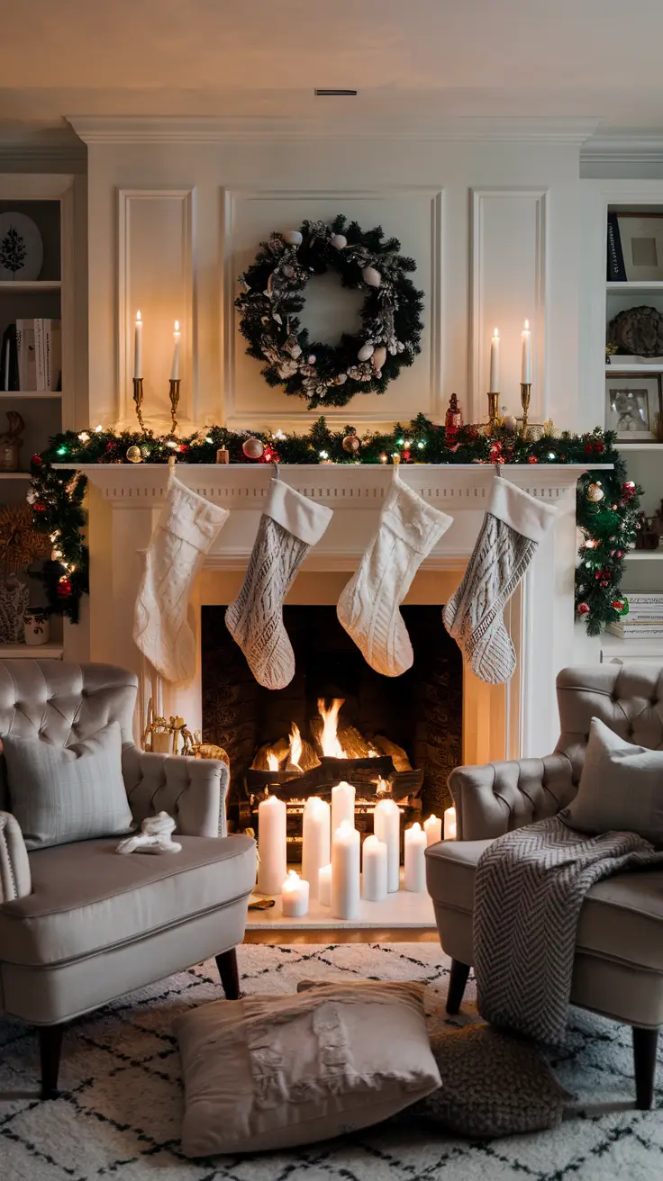 Christmas Fireplace Decor Ideas 2026: Cozy & Elegant Holiday Inspiration