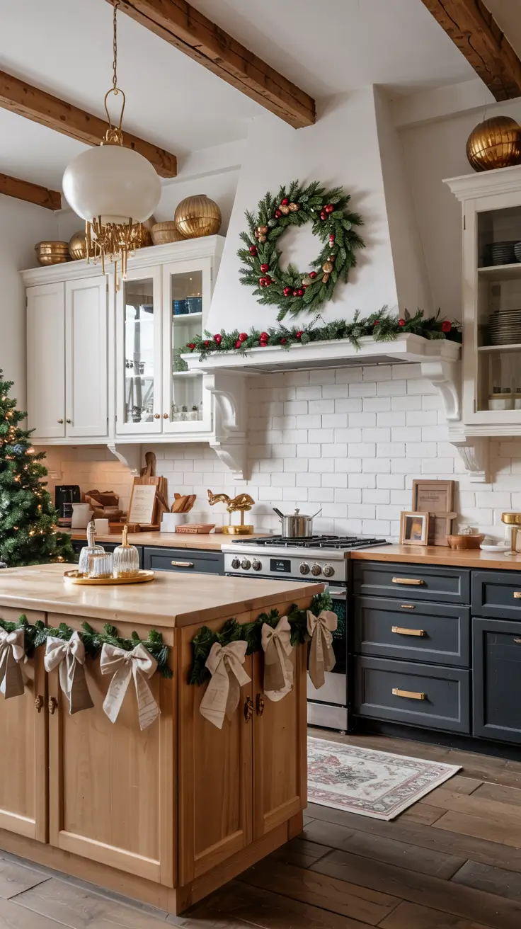 Christmas Kitchen Decor Ideas 2026: Festive Inspiration for Cabinets, Counters & DIY Touches