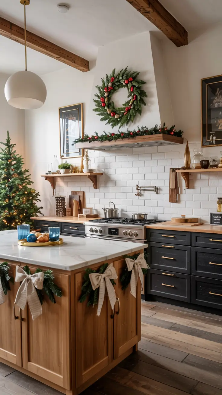 Christmas Kitchen Decor Ideas 2026: Festive Inspiration for Cabinets, Counters & DIY Touches