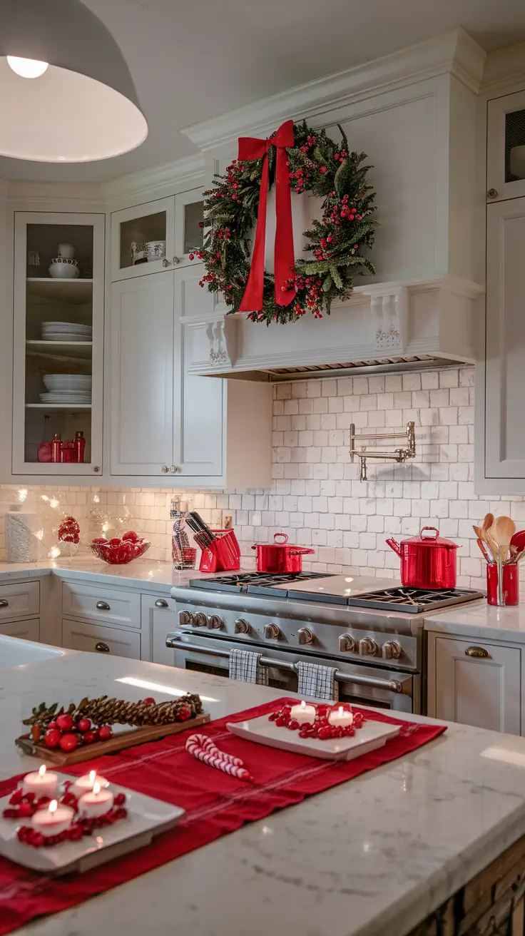 Christmas Kitchen Decor Ideas 2026: Festive Inspiration for Cabinets, Counters & DIY Touches