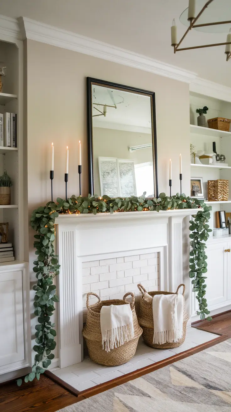 Christmas Mantle Decor Ideas 2026: Elegant, Rustic & Trendy Styles