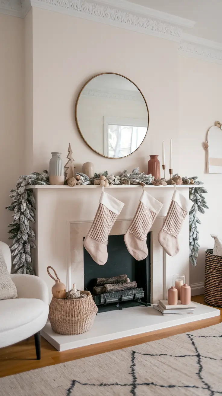 Christmas Mantle Decor Ideas 2026: Elegant, Rustic & Trendy Styles
