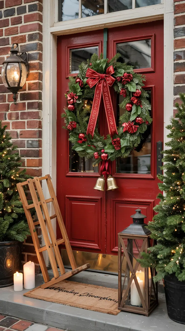 Christmas Wreaths for Front Door Ideas 2026