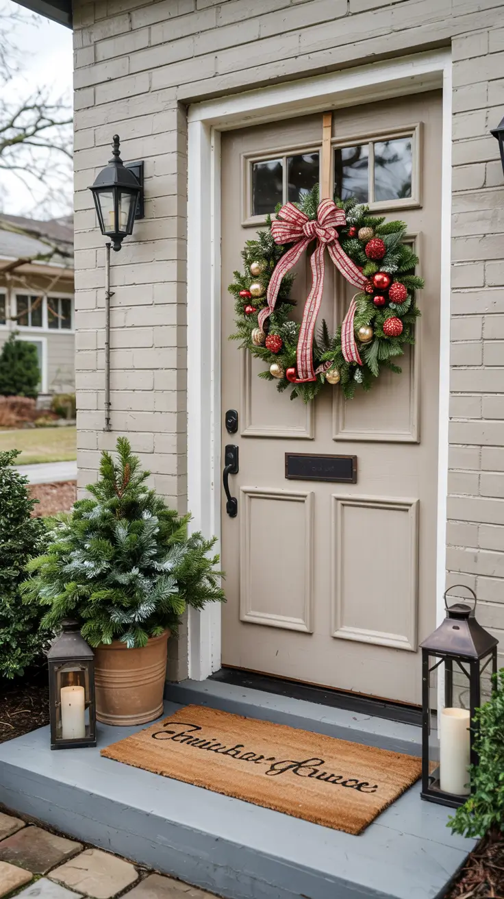 Christmas Wreaths for Front Door Ideas 2026