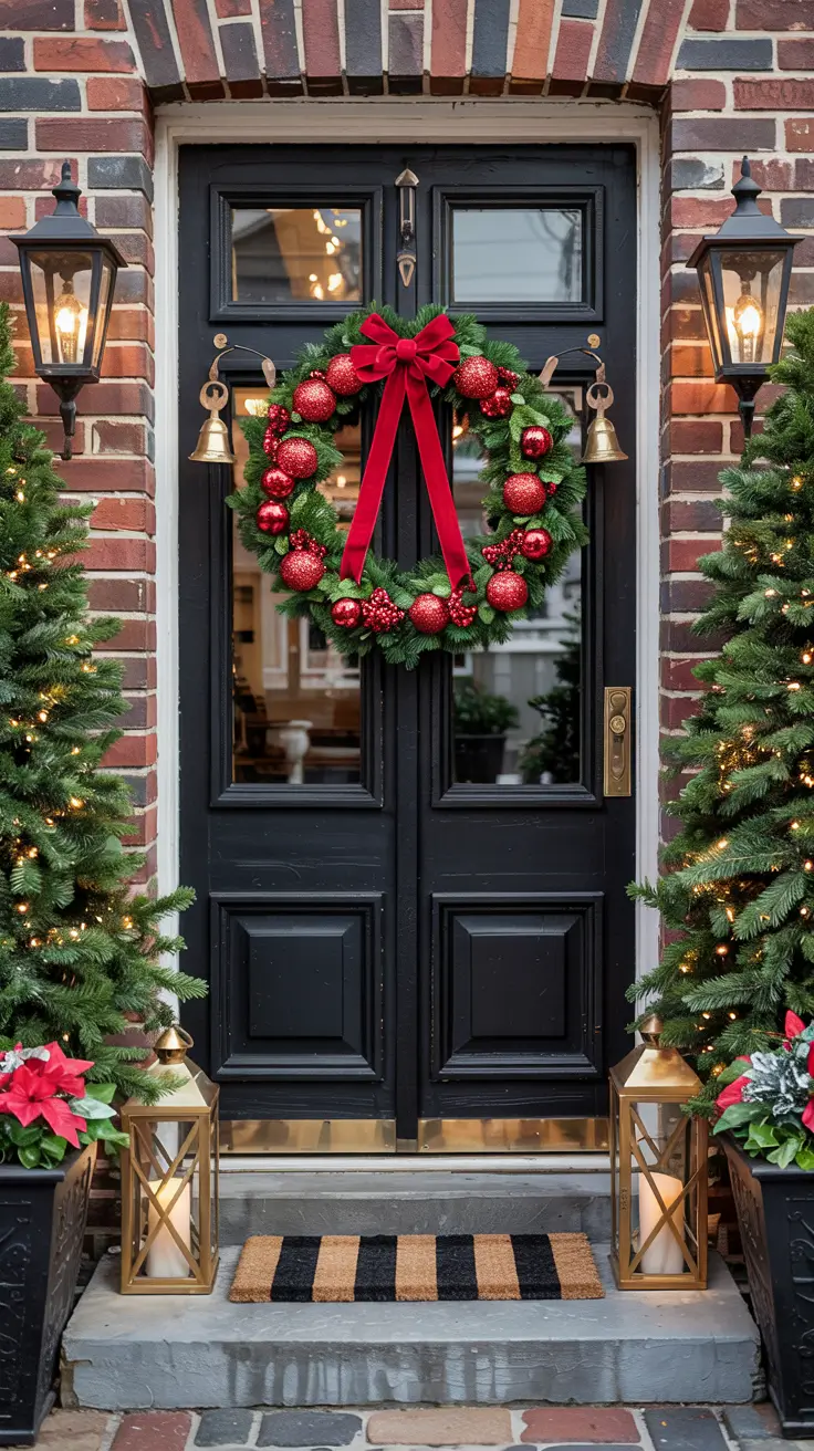Christmas Wreaths for Front Door Ideas 2026