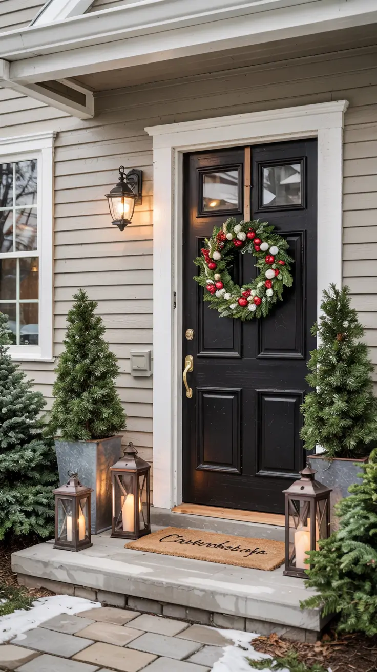 Christmas Wreaths for Front Door Ideas 2026