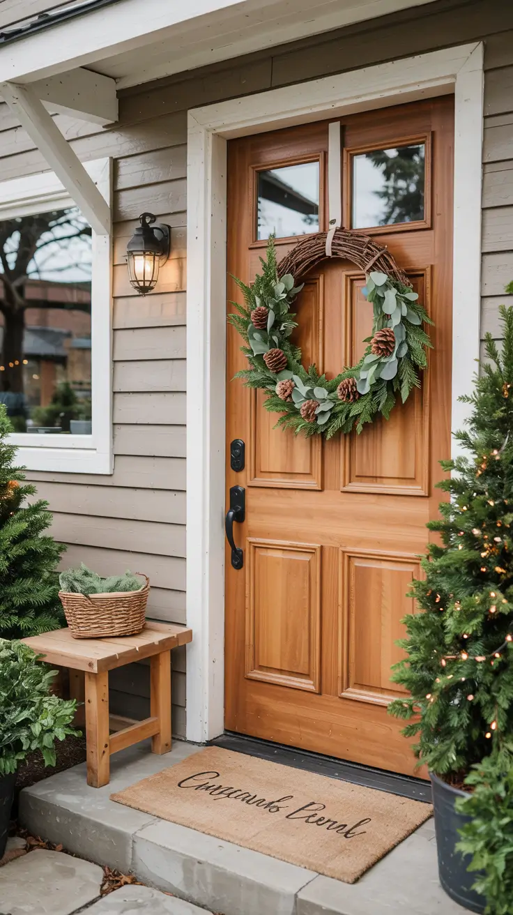 Christmas Wreaths for Front Door Ideas 2026