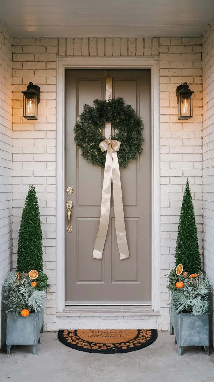 Christmas Wreaths for Front Door Ideas 2026