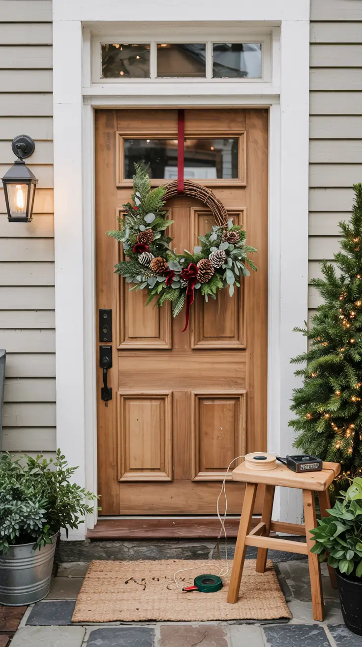 Christmas Wreaths for Front Door Ideas 2026