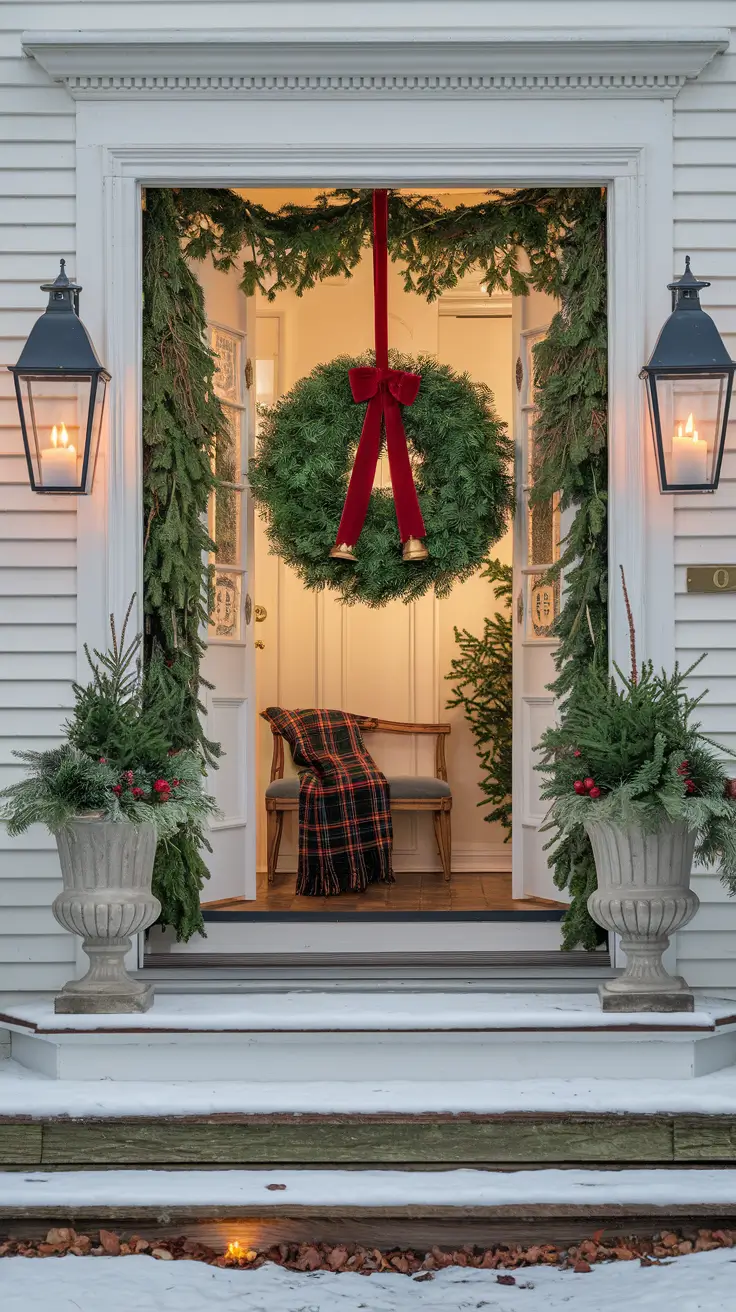 Christmas Wreaths for Front Door Ideas 2026