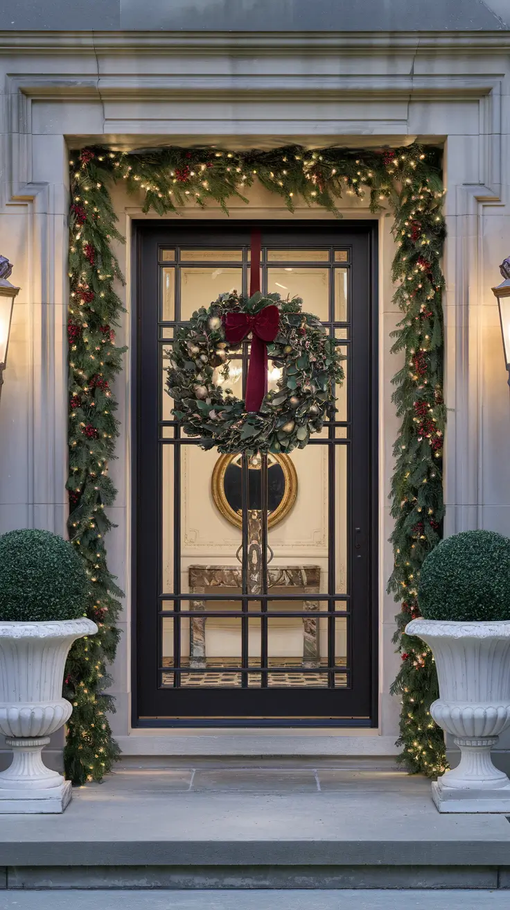 Christmas Wreaths for Front Door Ideas 2026