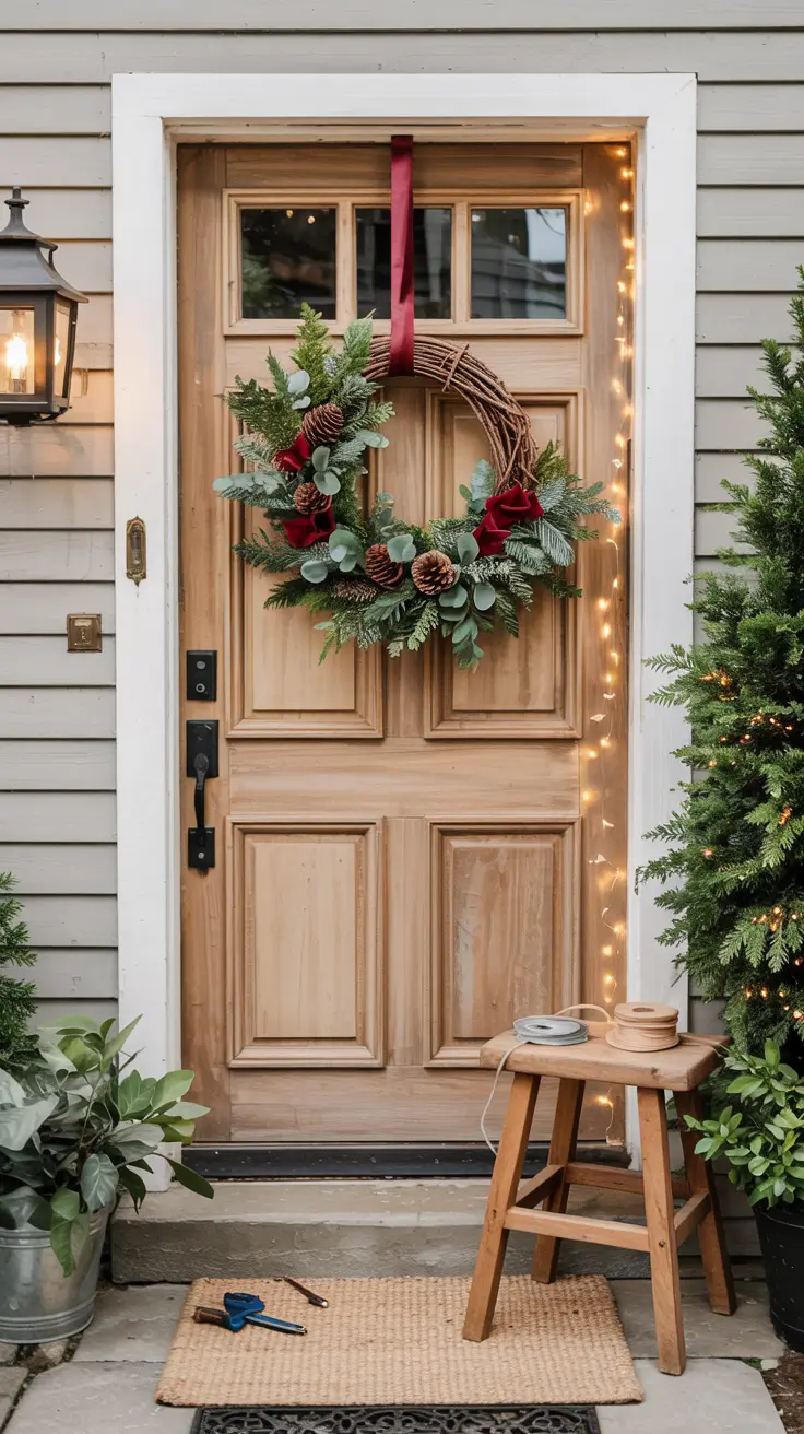 Christmas Wreaths for Front Door Ideas 2026