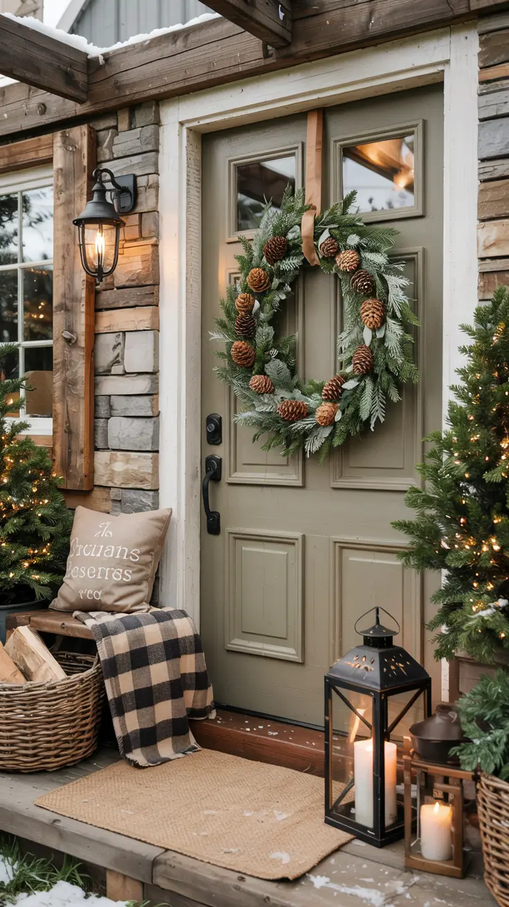 Christmas Wreaths for Front Door Ideas 2026