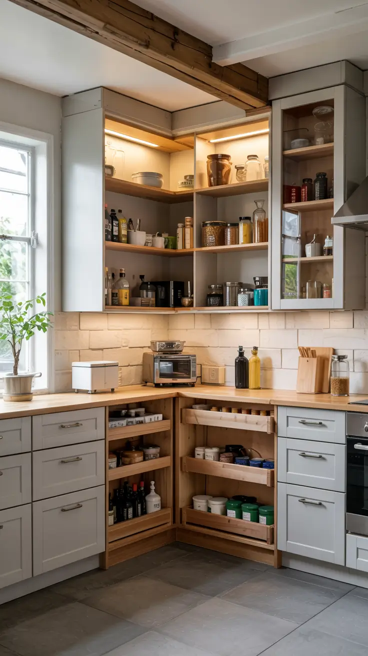 Corner Pantry Ideas 2026: Clever Layouts for Modern & Small Kitchens